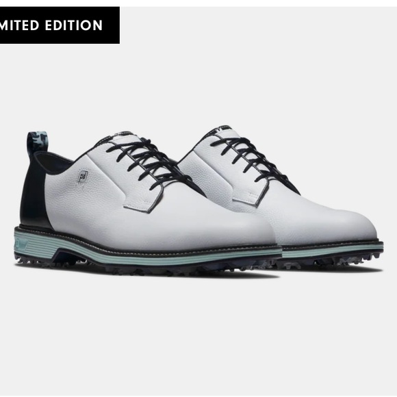 NWT Ltd Edition - FJ x Todd Snyder Men's Mint Julep Premiere Series golf shoes - Picture 3 of 15